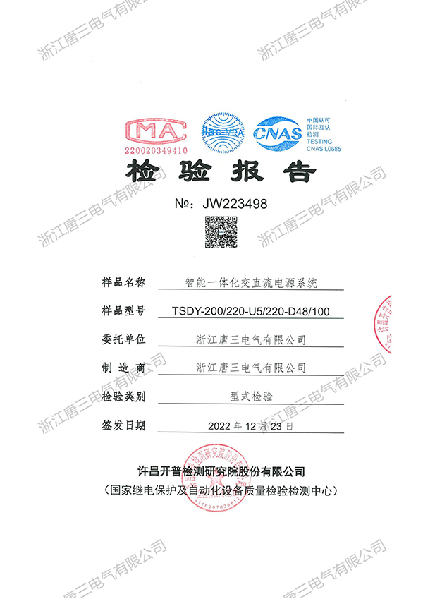 檢驗報告